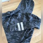 Sundry $100  Soft Camo Stripe Sleeve Hoodie - size 2 Photo 6