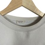 Brandy Melville  Motor Car Show Cropped Crewneck Sweatshirt in White/Blue OS Photo 7