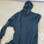 Eddie Bauer Hooded Athletic Blue Heather Jacket Photo 0