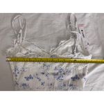 AQUA  Floral Midi Dress Lace Trim Cottagecore Sundress‎ XXS Photo 5