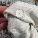 Lululemon Be Present Jacket Heathered Herringbone Heathered Black White Size 6 Photo 3