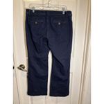 Eddie Bauer  Curvy Fit Trouser Leg Dark Wash Denim Jeans Women's Size 12 Photo 1