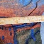 Jade Asymmetric Butterfly Top‎ Size L/XL Short Sleeve Casual Boho Colorful Print Photo 6