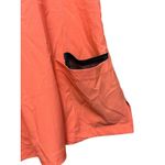 Scrubstar Premium Scrubwear Top Womens Small S Coral Orange Zip Front Pocket Photo 3