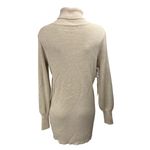 Aritzia Wilfred Beige Long Balloon Sleeve Turtleneck Sweater Mini Dress Size XS Photo 1