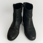Arturo Chiang ‎ Womens Black Leather Chelsea Pull On Boots Size 7M Photo 4