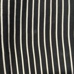 Maria Grazia Severi White Women's 46 Trouser Black White Striped Viscose Slit Size 10 Photo 2