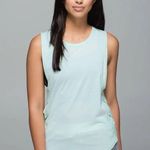 Lululemon  Women's Var-City Muscle Tank Top Size 4 Heathered Sea Mist Blue W1J34S Photo 6
