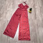 House of Harlow Red Halter Alondra Jumpsuit Photo 1