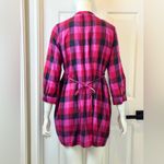 PINK - Victoria's Secret PINK Y2K Victoria's Secret Red and Black Plaid Shirt Size Large Photo 1