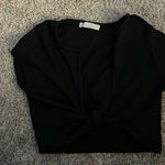 Black Bead Crop top  Photo 0