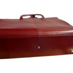 Kenneth Cole Women's Red Leather Satchel laptop, or messenger bag Photo 10