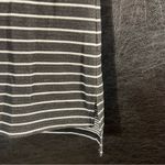 Jones New York  Grayish/Black Stripe Top‎ Size Medium Photo 5