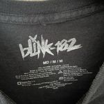 Blink 182 graphic band tee M unisex Black Size M Photo 2