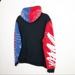 REASON Streetwear graphic color block hooded sweatshirt Size L Photo 4