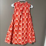 Glam  Red and White Asymmetrical‎ Dress Photo 2