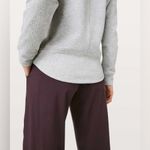 Lululemon Catch A Moment Crew in Heathered Core Light Grey Size 8 W3CI5S Photo 4