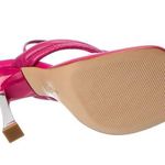 Schutz  Meghan Ankle Tie Sandals / Shoes Womens 8M Hot Pink / TRANSPARENT - NIB Photo 3