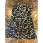 Laundry by Design  Floral Boxy Shift Dress Women Large Neutral Wedding Pockets Photo 2