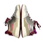 Isabel Marant  Edrew metallic sneakers Sz 6.5 pink silver Photo 1