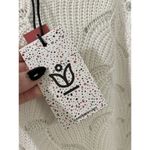 Andree by Unit Med  Women's Size Medium White Long Sleeve Sweater NWT Photo 5