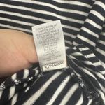 J Jill Dress Womens Small Navy White Striped Bell Sleeve‎ Embroidered Preppy Blue Photo 7