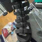 Dirty Laundry Black Platform Sandals Photo 2