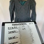 Vintage Floral Long Sleeve Dress With Lace Trim & V Photo 7