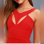 Lulus Ardent Love Red Cutout Bodycon Dress Size S‎ Photo 2