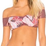 Maaji  Reversible Off Shoulder Bikini Top Size M Photo 10
