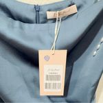 J.ING Jing Blue Slip Midi Dress with Pearl Straps Size L NWT Size L Photo 3