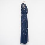 Adrianna Papell Beaded Flutter Sleeve Gown Photo 4