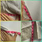 Vintage handmade Chinese jacket Elegant Floral Brocade Jacket pockets medium White Photo 6