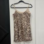 Windsor  Pink Sequin Mini Dress Size Small Party Cocktail Photo 3