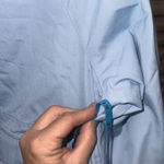 Vintage IZZI Jacket Blue PIN STRIP Women's Size MEDIUM Photo 3