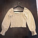 Altar'd State Olive Green Long Sleeve  Photo 2