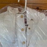 Juicy Couture Pam Gela Down Puffer Jacket Coat White Women's Medium Photo 3