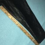 AVENUE faux leather zip up moto jacket 3 zipper pockets size 22/24 Black Photo 9