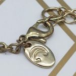 Charming Charlie MINT Condition Beachy Chain Gold Tone Blue Sea Star Stations Photo 9