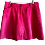 Nike Golf Fit Dry Skort Pockets Belt Loops A Line Mini Stretch Hot Pink 12 Photo 0