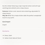 Free People Sweet Caroline Choker - NWT Photo 2