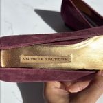 Chinese Laundry  Red and Gold Flats with Square Toe Photo 1