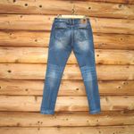 Rock Revival  Remix Vintage Blue Mid Rise Skinny Jeans Photo 7