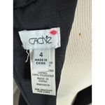 Cache  Black Nude Mesh Illusion Panels Back Formal Long Maxi Dress Mermaid Gown 4 Photo 3