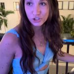 LIONESS Light Blue Cut Out Crop Top Photo 4