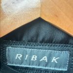 Ribak 100% Genuine Leather Black Longline Coat Jacket Women’s M (Fits XL/XXL) Size M Photo 1