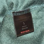 House of Harlow 1960 Pullover Womens small Green Velour Sleepwear Quarter Zip Photo 6