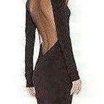 Kendall + Kylie Black Mesh Open Back Long Sleeve Dress Size Small Photo 20