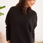 Frank & Eileen  Effie Funnel Neck Sweatshirt Capelet Photo 0