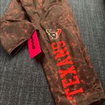 NFL  Texans Red and Black Leggings Photo 3
